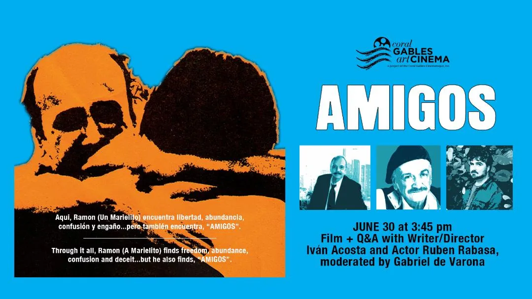 Poster y flyer de la presentacion especial de AMIGOS